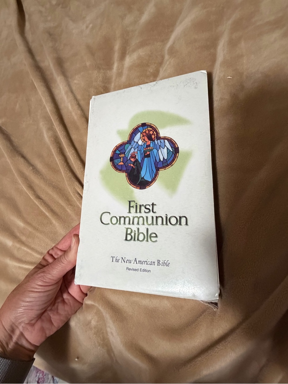 First Communion Bible - White Cover New American Bible World Catholic Press
